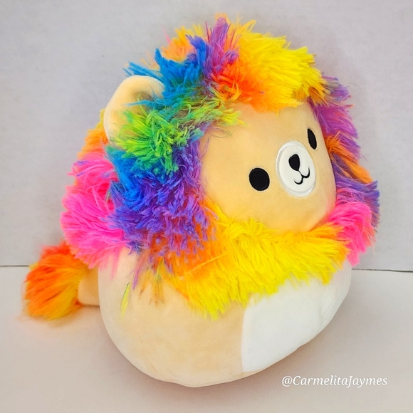 LEONARD 🦁 Rainbow Lion Original Squishmallows by Kelly Toy NWT - Picture 6 of 8